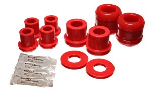Mazda RX8 Control Arm Bushing Set - Front - Energy Suspension - Performance Polyurethane - Red - `04-`07